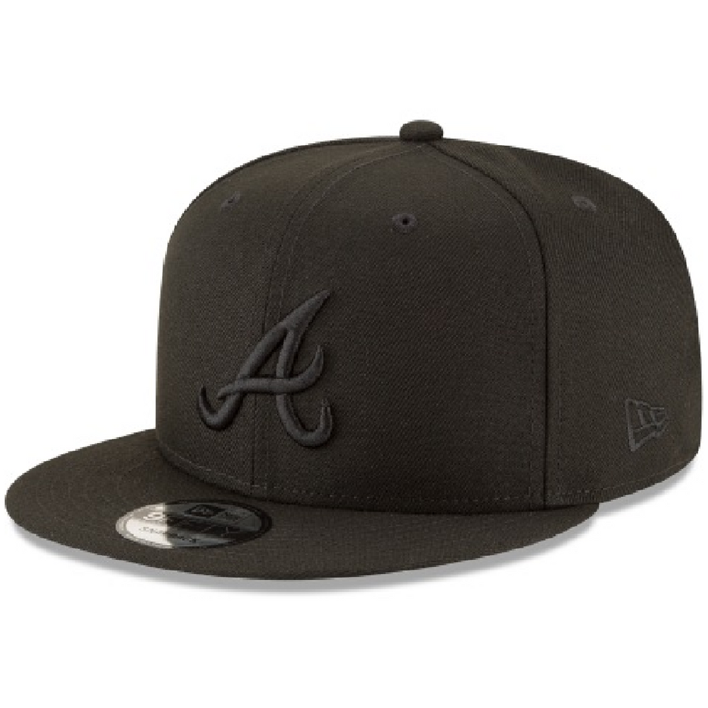 Atlanta Braves Mlb Basic 9Fifty Snapback-Black/Black product image 2, provided for visual reference and product detail review