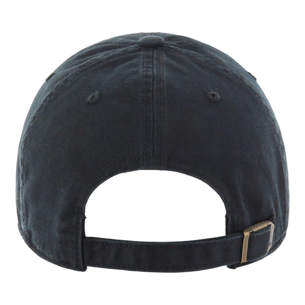 Atlanta Braves '47 Clean Up Black Adjustable Hat product image 2, provided for visual reference and product detail review