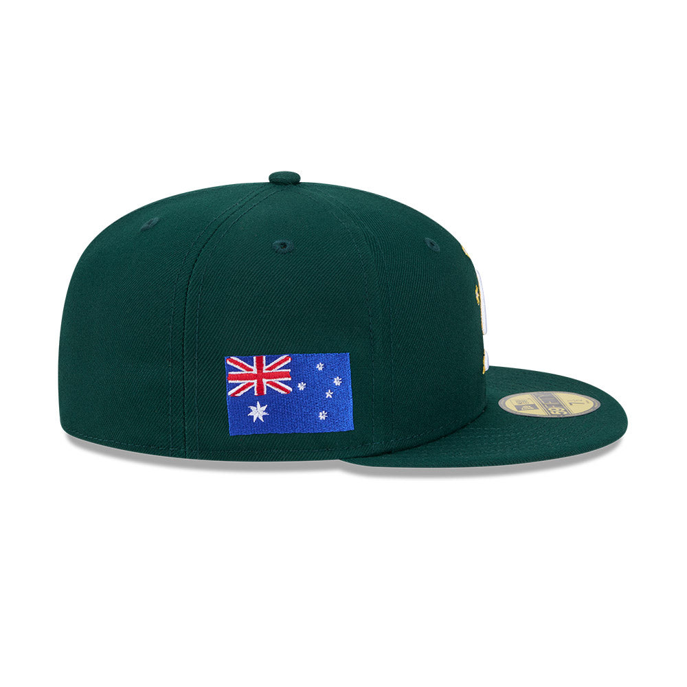Australia World Baseball Classic 2026 New Era 59FIFTY Fitted Hat product image 4, provided for visual reference and product