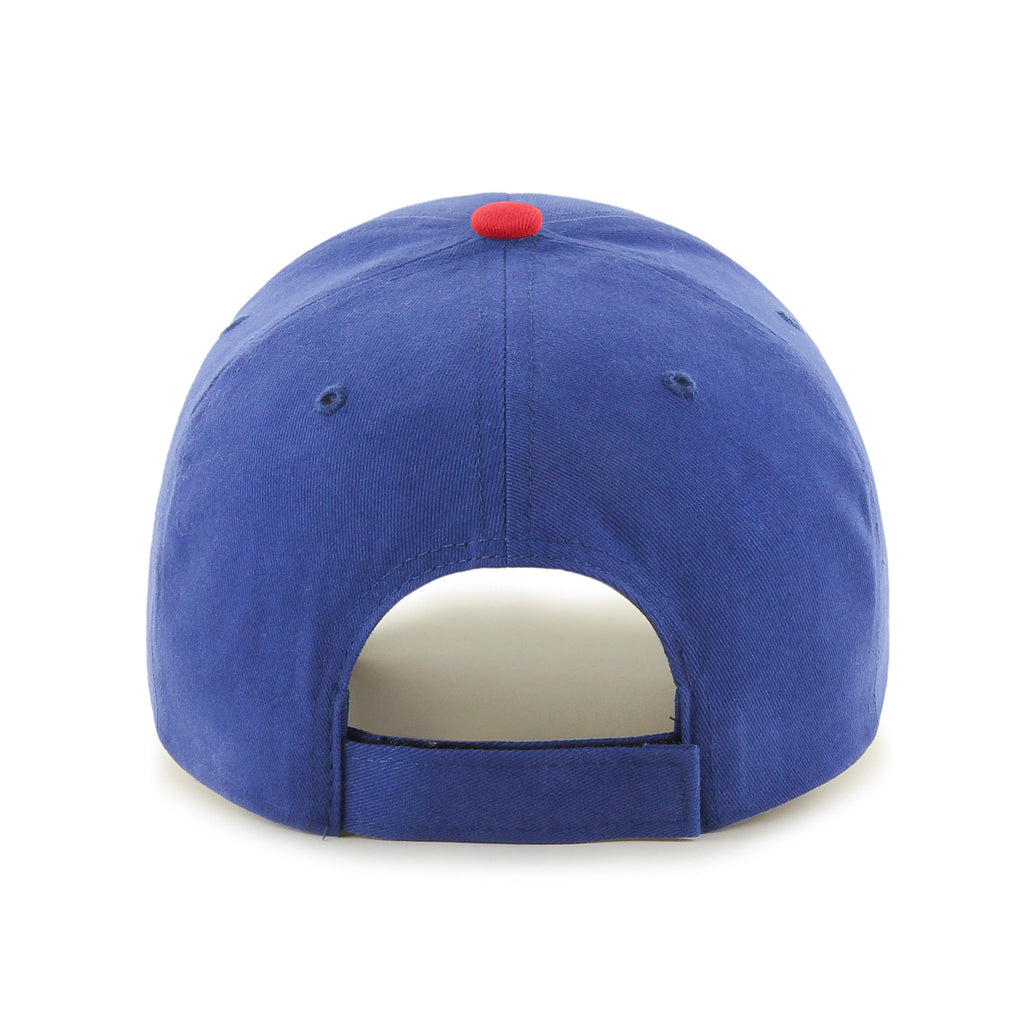 Chicago Cubs Youth Royal MVP Adjustable Hat product image 2, provided for visual reference and product detail review