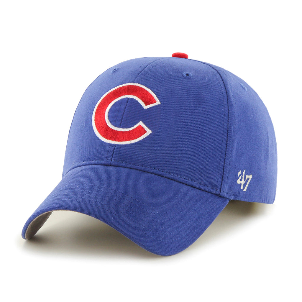 Chicago Cubs Youth Royal MVP Adjustable Hat product image 1, provided for visual reference and product detail review