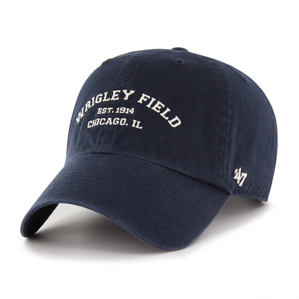 Wrigley Field '47 Clean Up Navy Duece Adjustable Hat product image 1, provided for visual reference and product detail review