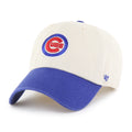 Chicago Cubs Natural Two Toned '47 Clean Up Adjustable Hat product image 1, provided for visual reference and product detail