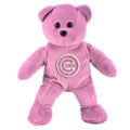 Chicago Cubs 8" Pink Stuffed Bear product image 1, provided for visual reference and product detail review