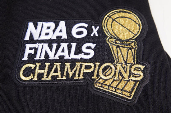 Chicago Bulls Black Retro Classic Pro Standard Hoodie product image 7, provided for visual reference and product detail