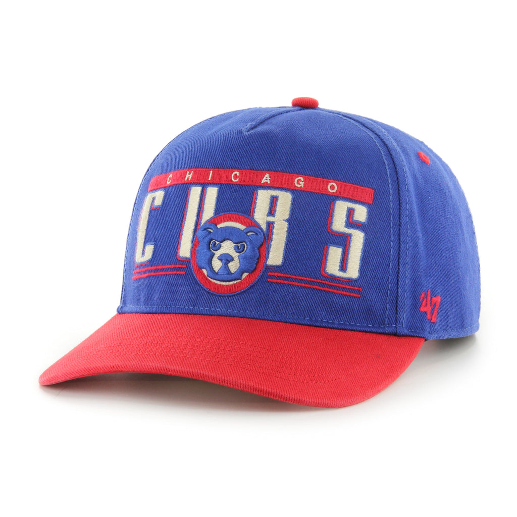 Chicago Cubs Double Header Baseline 47' Hitch Adjustable Hat product image 2, provided for visual reference and product