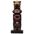 Chicago Bears Tiki Totem Garden Statue product image 1, provided for visual reference and product detail review