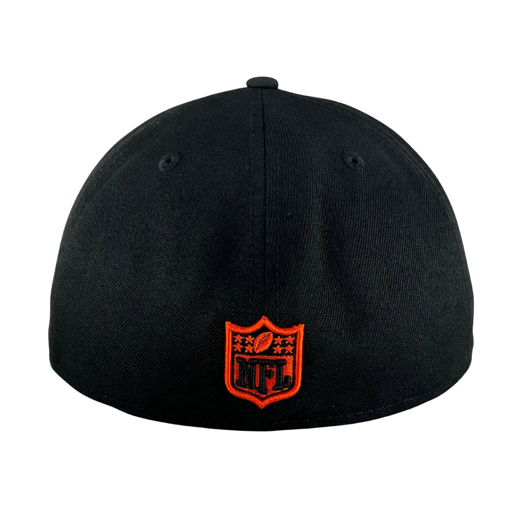 Chicago Bears Black/Orange Sugar Skull New Era 59FIFTY Fitted Hat product image 6, provided for visual reference and product