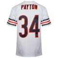 Walter Payton Chicago Bears Mitchell & Ness Men White Away Premier Jersey product image 1, provided for visual reference and