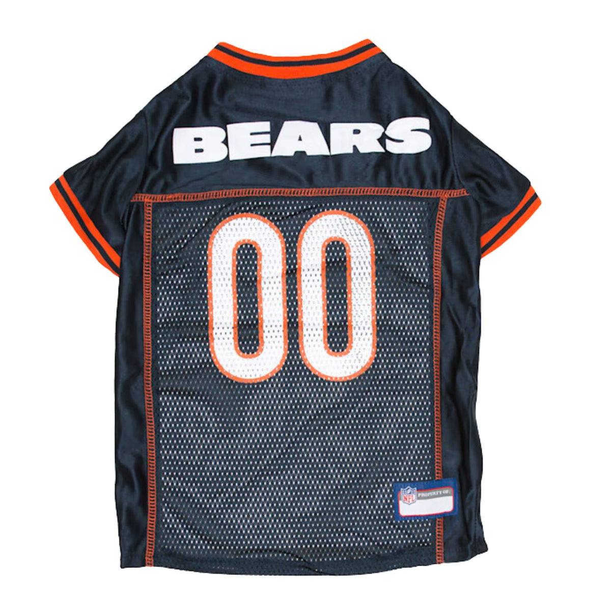 Chicago Bears Navy Pet Jersey product image 3, provided for visual reference and product detail review