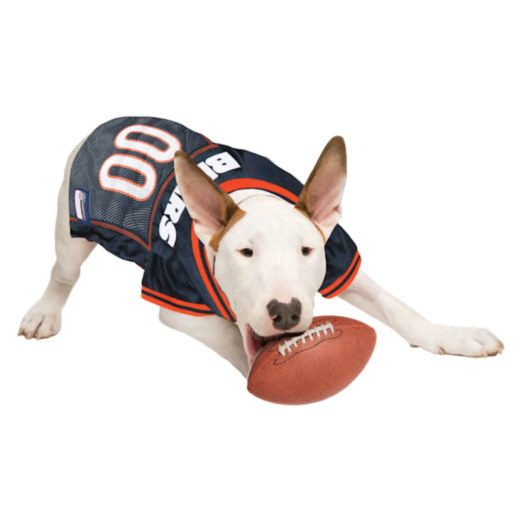 Chicago Bears Navy Pet Jersey product image 1, provided for visual reference and product detail review