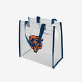Chicago Bears Clear Reusable Bag product image 1, provided for visual reference and product detail review