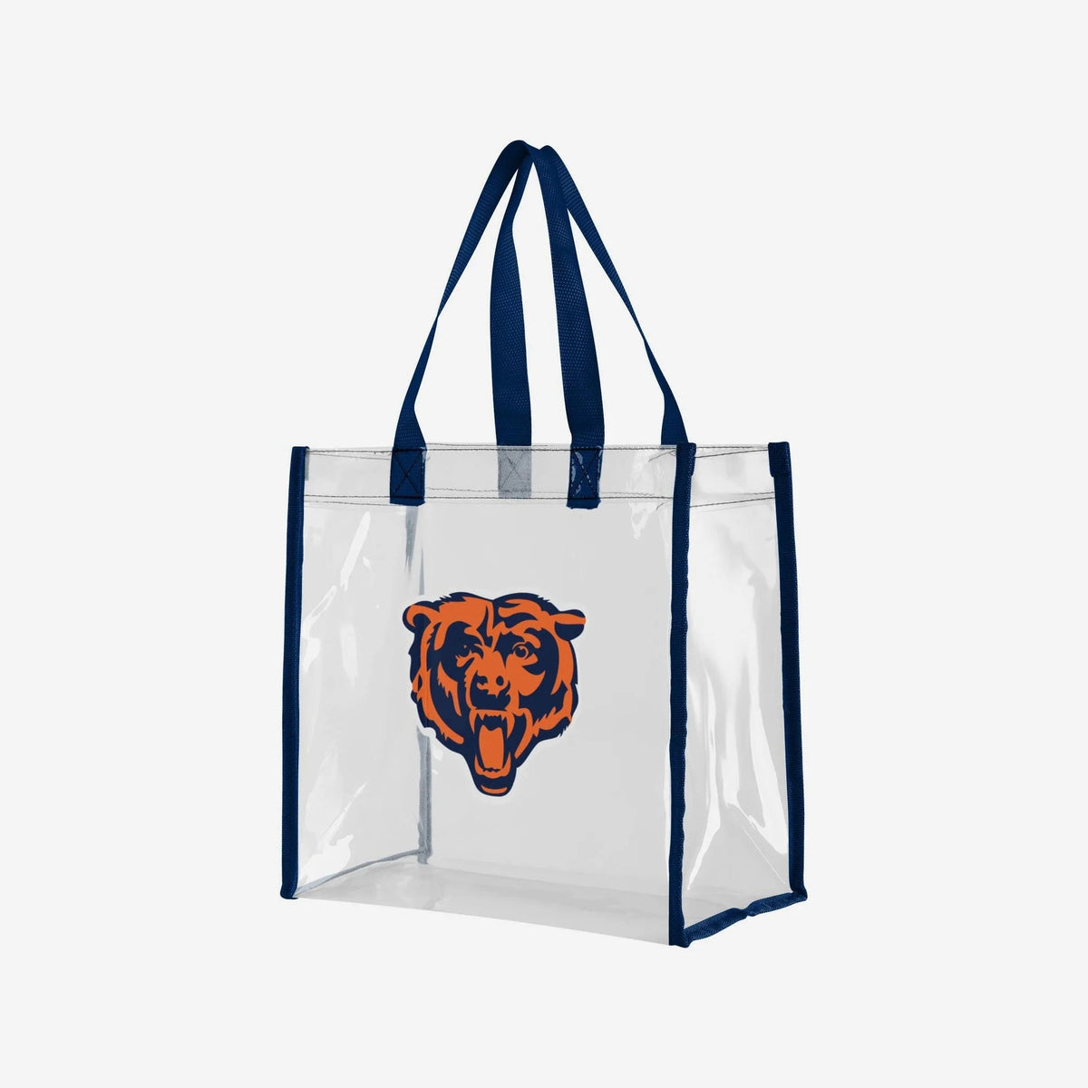 Chicago Bears Clear Reusable Bag product image 3, provided for visual reference and product detail review