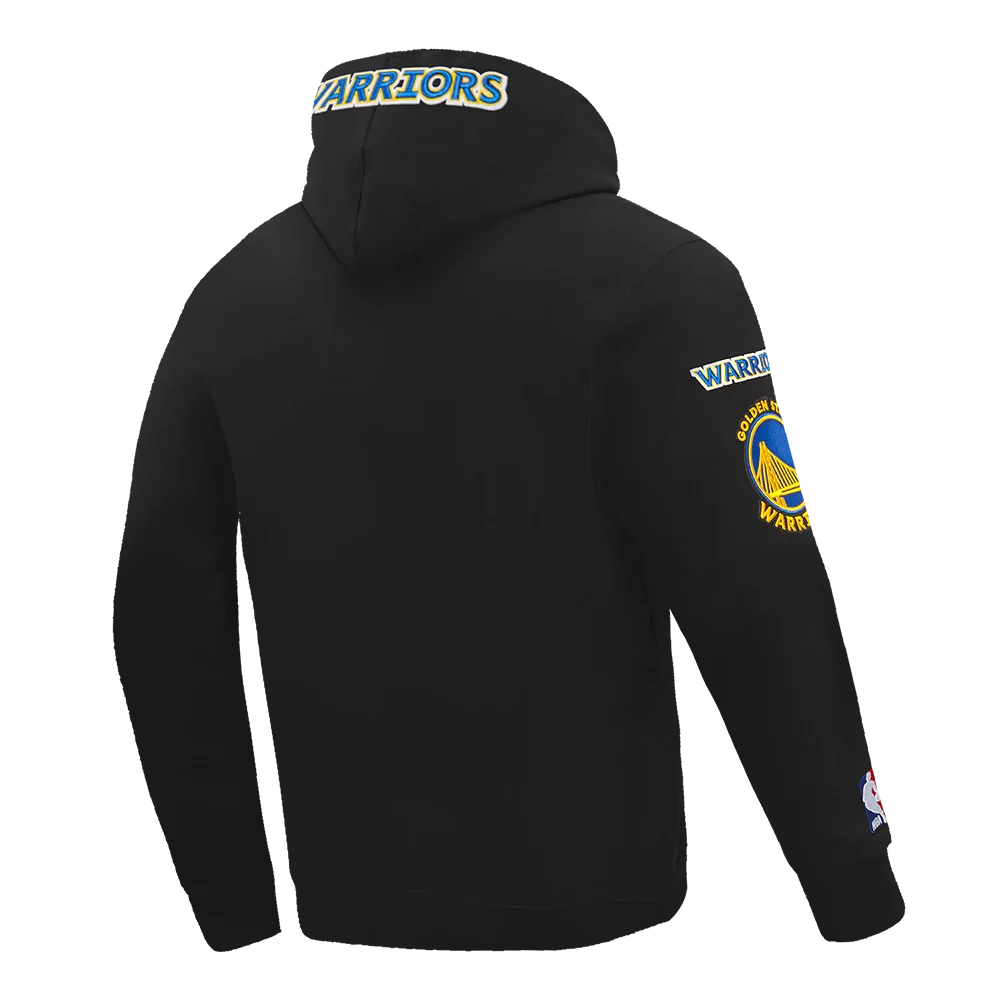 E PULLOVER HOODIE (CoNBA GOLDEN STATE WARRIORS OLD ENGLISH Men PULLOVER HOODIE product image 2, provided for visual