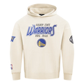 Pro Standar Golden State Warriors Paradise M Drop Shoulder Flc Po Hoodie - Eggshell product image 1, provided for visual