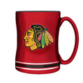 Chicago Blackhawks 14oz Red Sculpted Relief Mug product image 1, provided for visual reference and product detail review