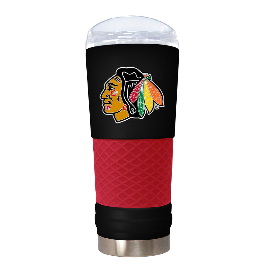 Chicago Blackhawks 24 oz Draft Beverage Cup product image 1, provided for visual reference and product detail review