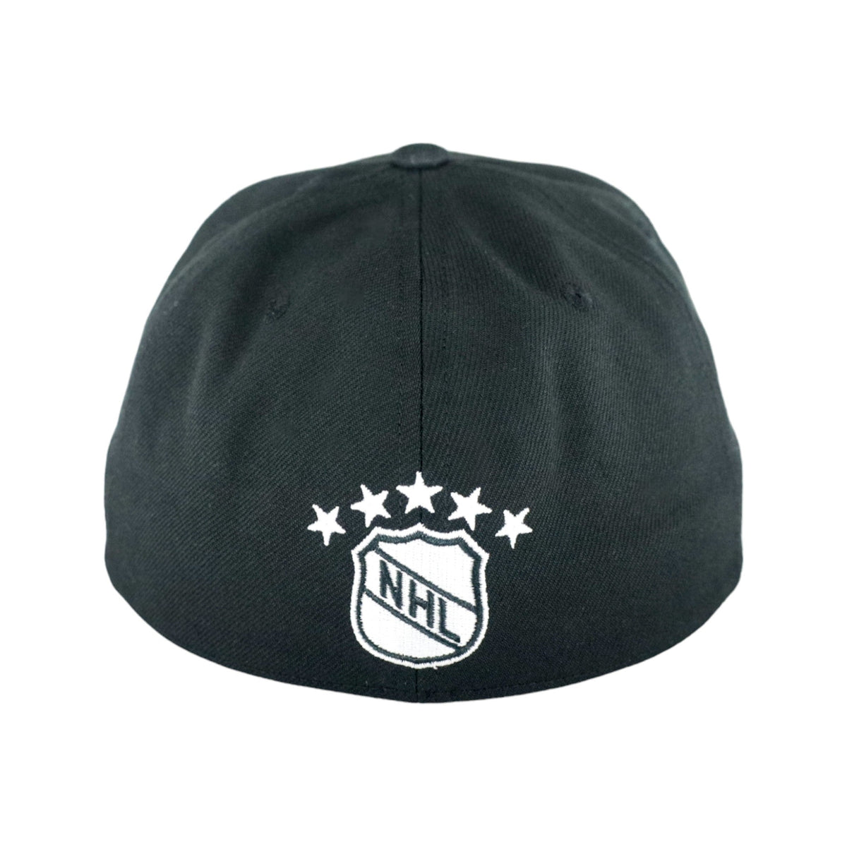 Chicago Blackhawks Black Liberty Mitchell & Ness Fitted Hat product image 6, provided for visual reference and product