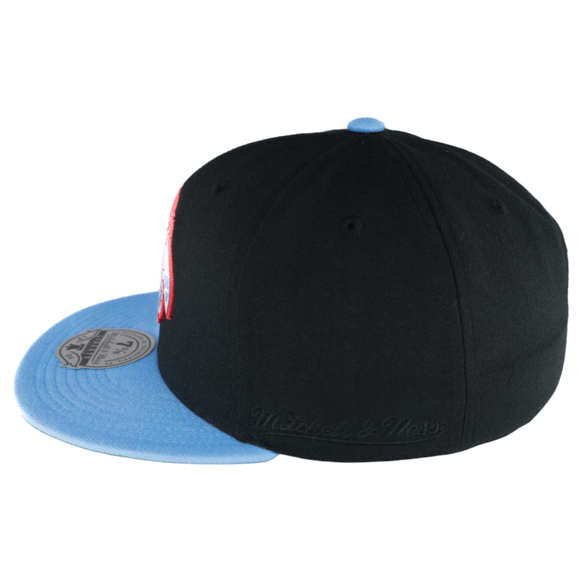 Chicago Blackhawks Chicago Flag Liberty Mitchell & Ness Fitted Hat product image 5, provided for visual reference and