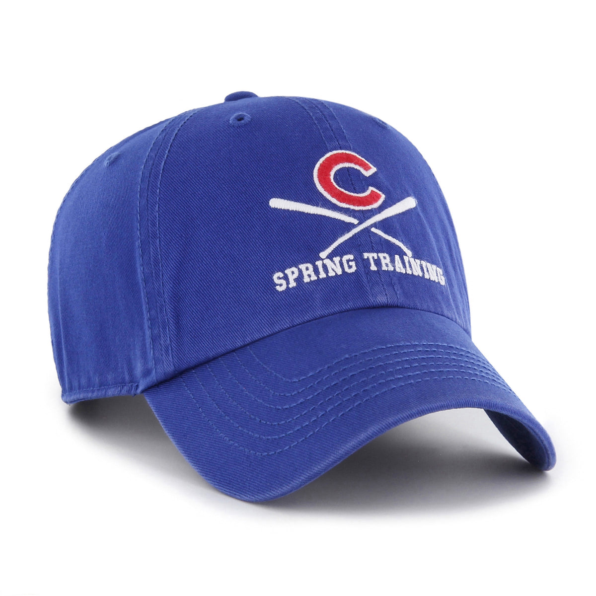 Chicago Cubs Spring Training Royal Cross Bat '47 Clean Up Adjustable Hat product image 1, provided for visual reference and