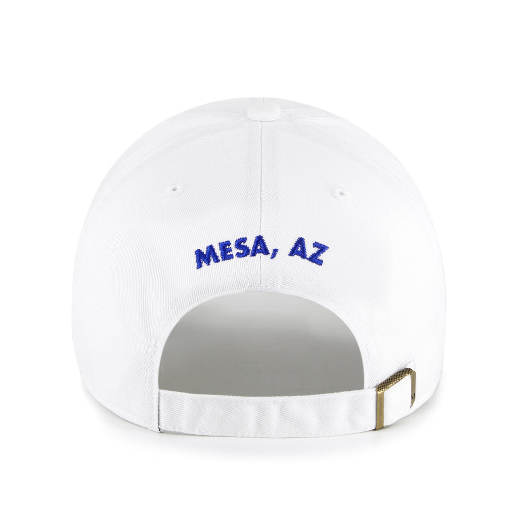 Chicago Cubs Spring Training Mesa AZ '47 White Clean Up Hat product image 2, provided for visual reference and product