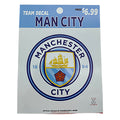 TEAM AUTHENTICS Manchester City TEAM CREST DECAL product image 1, provided for visual reference and product detail review