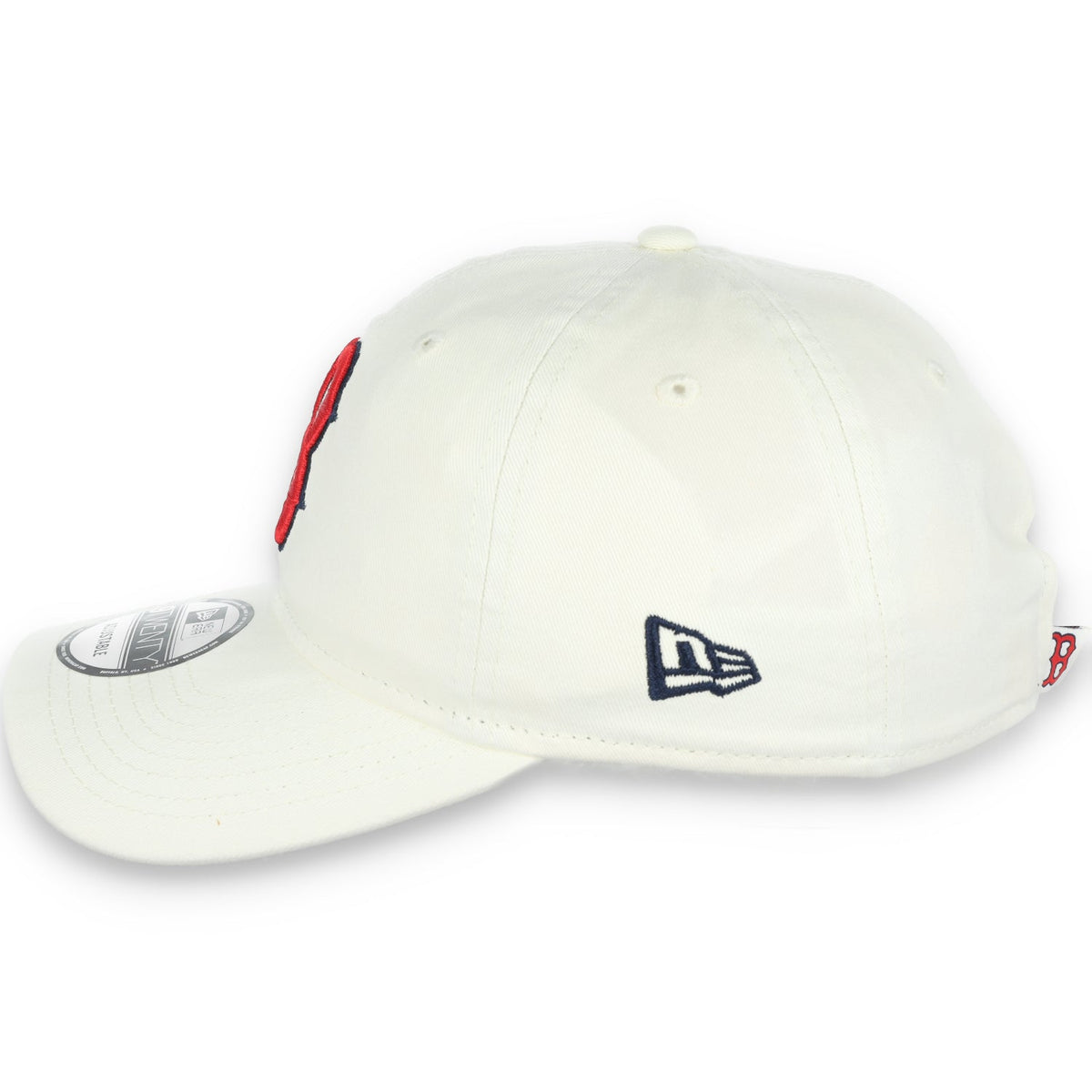 New Era Boston Red Sox Core Classic 2.0 9Twenty Adjustable Hat-Ivory product image 5, provided for visual reference and