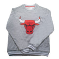 Chicago Bulls Club Level Crew Stadium Essentials Crew Neck Sweatshirt product image 1, provided for visual reference and