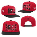 Chicago Bulls Youth Two Toned Retro Deadstock Snapback Hat product image 1, provided for visual reference and product detail