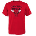 Chicago Bulls Red Youth T-Shirt product image 1, provided for visual reference and product detail review