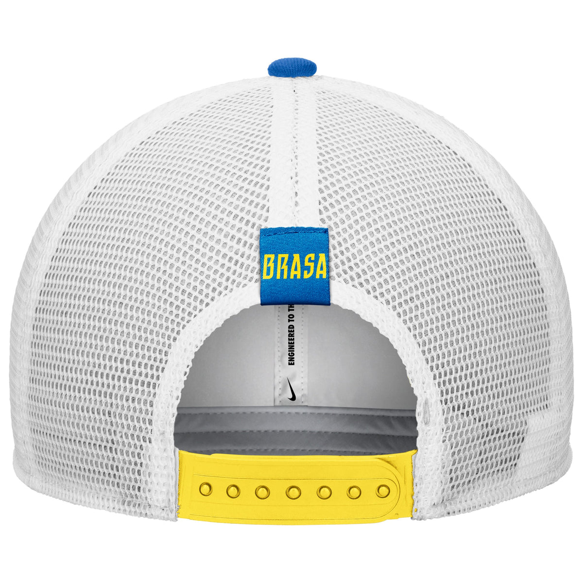 Nike Brazil Rise Trucker Snapback Hat product image 2, provided for visual reference and product detail review