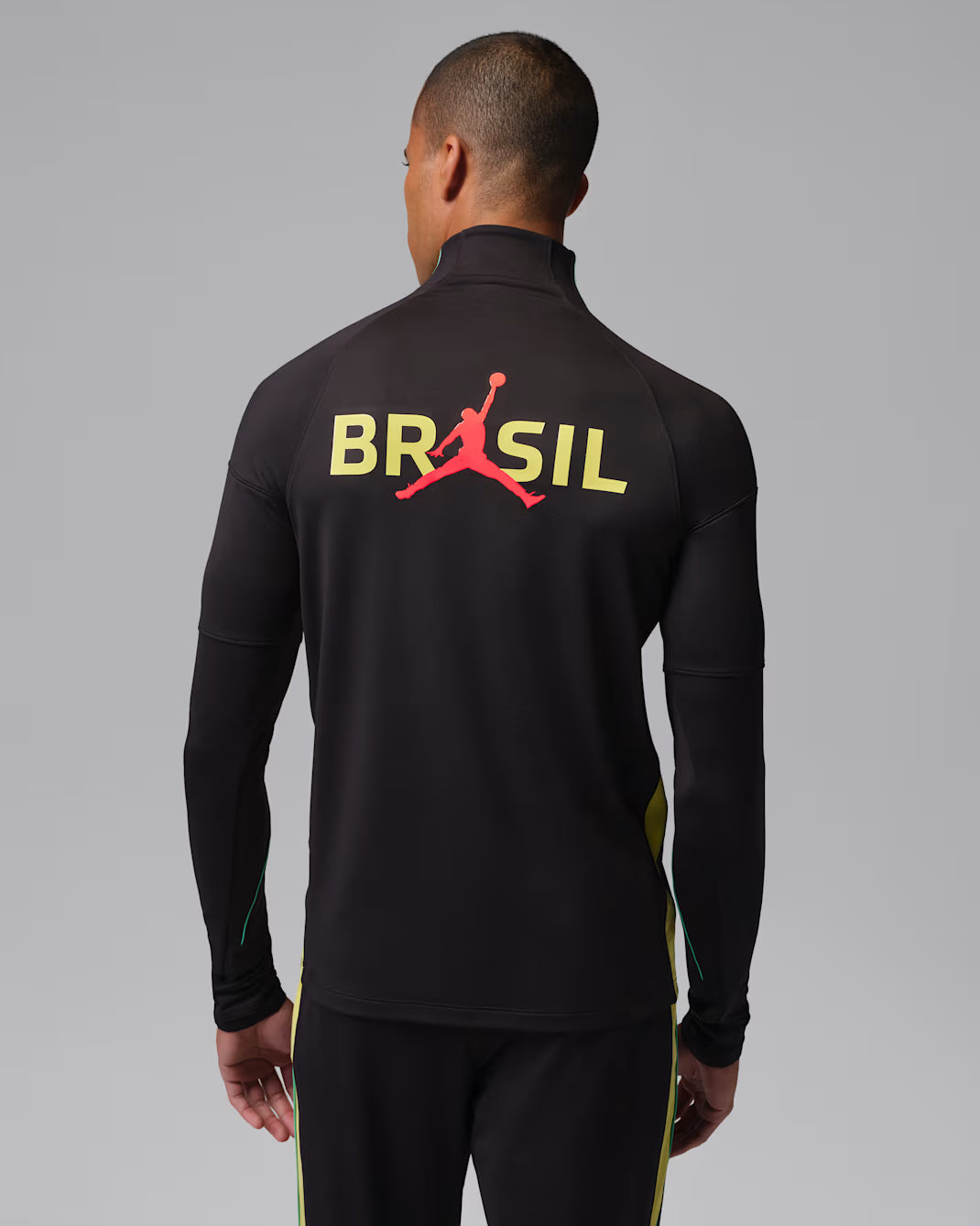 Brazil Strike Men Nike Dri-FIT Soccer Drill Top product image 5, provided for visual reference and product detail review