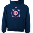 Chicago Fire toddler navy hooded sweatshirt product image 3, provided for visual reference and product detail review