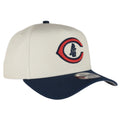Chicago Cubs New Era 9FORTY A-Frame Stone Navy Adjustable Hat product image 1, provided for visual reference and product