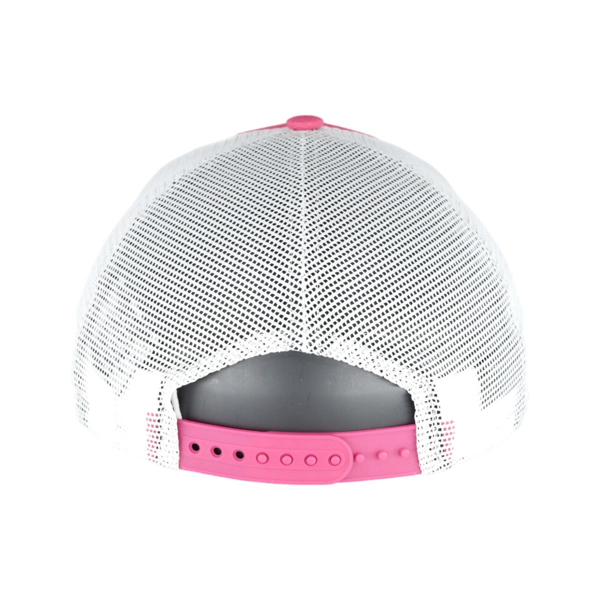 Chicago Cubs New Era 9FORTY A-Frame Foam Front Pink Patch Adjustable Hat product image 6, provided for visual reference and