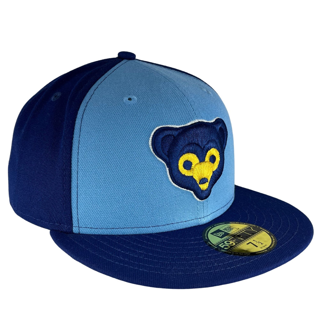 Chicago Cubs Columbia Blue/Royal 1962 - 1971 Logo New Era 59FIFTY Fitted Hat product image 3, provided for visual reference
