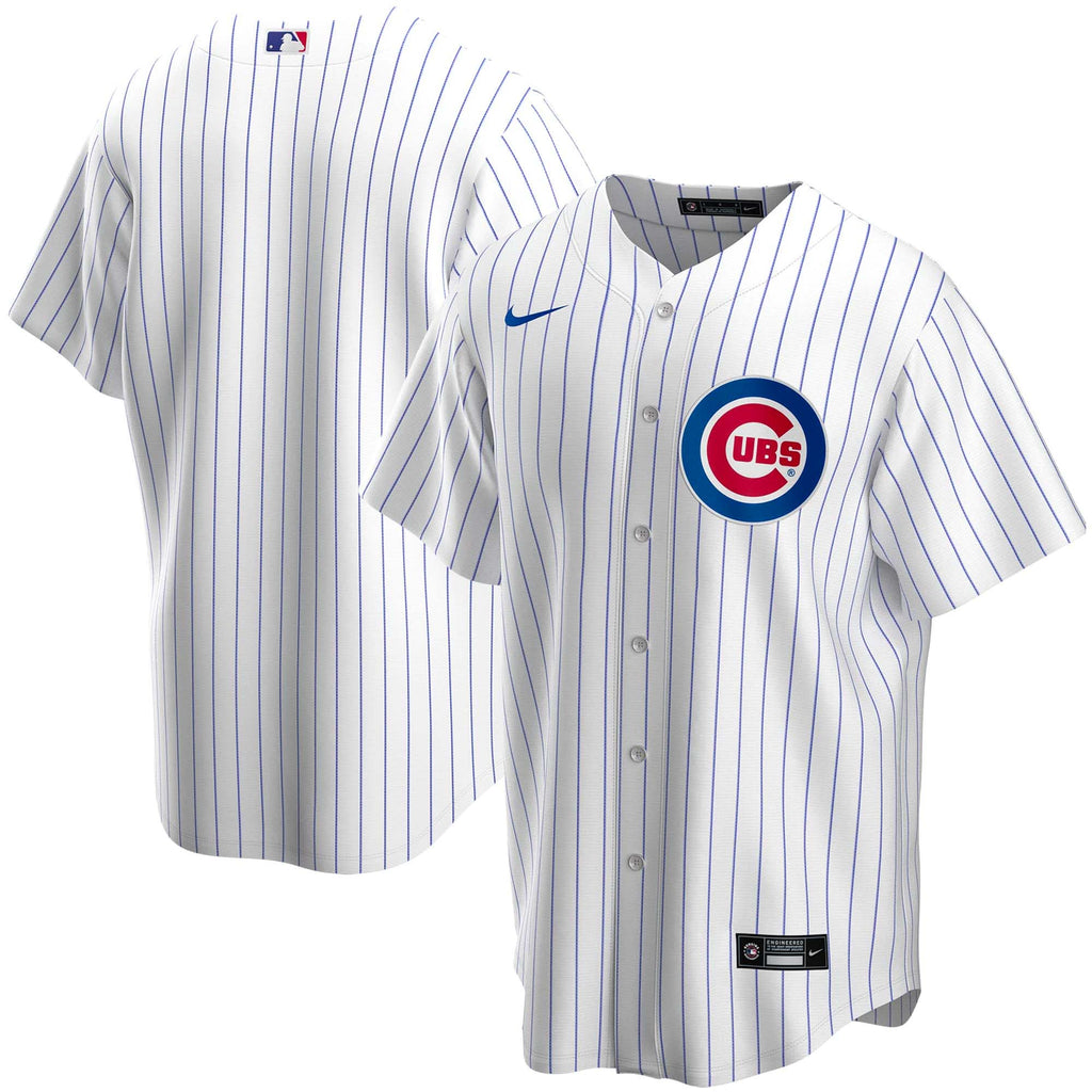 Chicago Cubs Nike Men Replica Home Jersey product image 1, provided for visual reference and product detail review