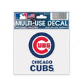 Chicago Cubs Multi-Use 3" x 4" Decal product image 1, provided for visual reference and product detail review