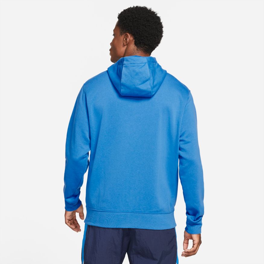 Nike FC Barcelona Men French Terry Full-Zip Hoodie product image 2, provided for visual reference and product detail review