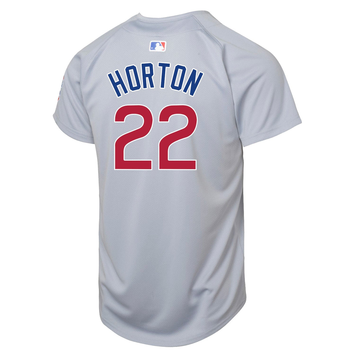 Cade Horton Chicago Cubs Nike Youth Road Grey Limited Jersey product image 2, provided for visual reference and product