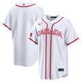 Canada World Baseball Classic 2026 Nike White Home Jersey product image 1, provided for visual reference and product detail