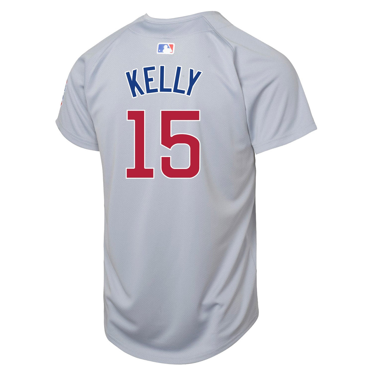 Carson Kelly Chicago Cubs Nike Youth Road Grey Limited Jersey product image 2, provided for visual reference and product
