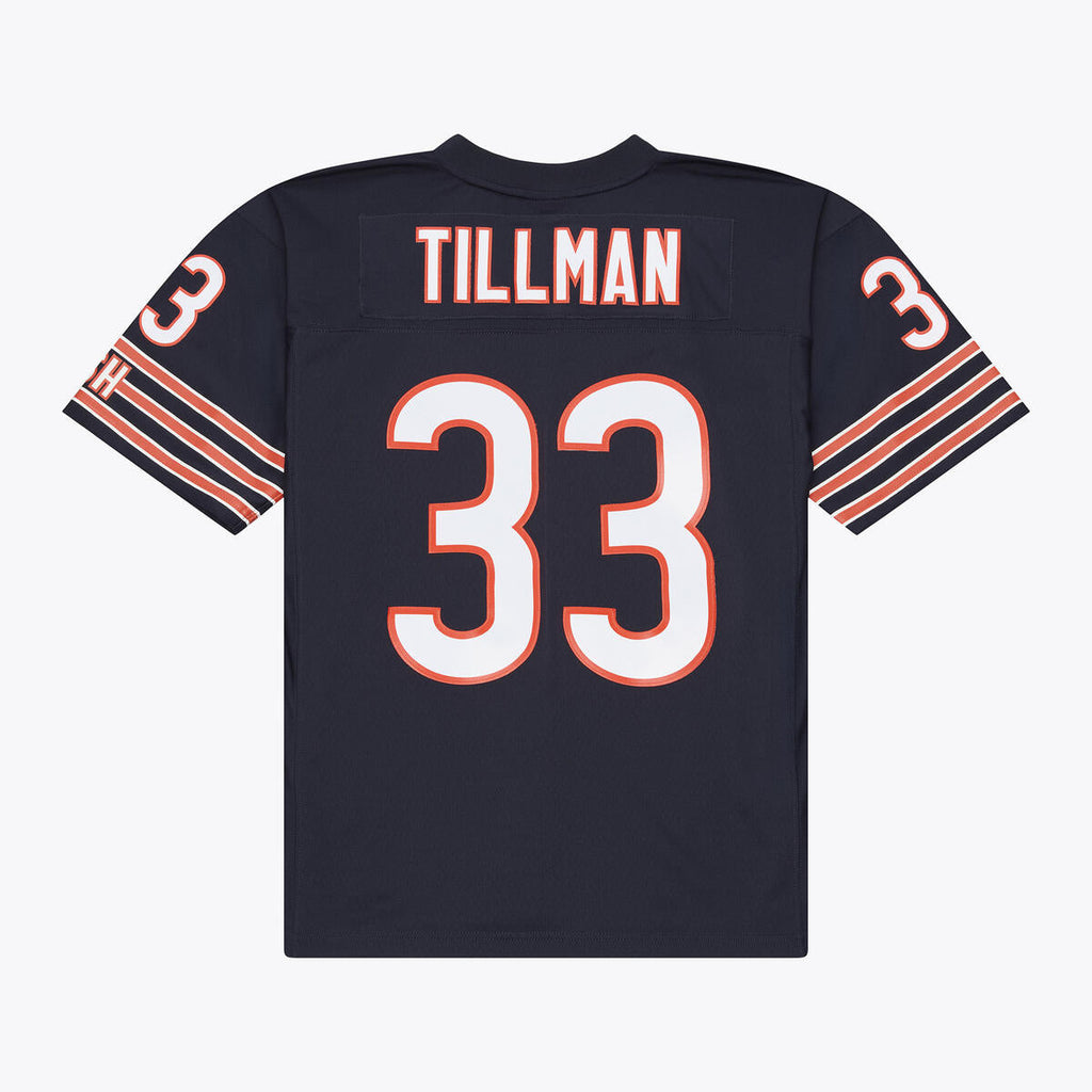Charles Tillman #33 Chicago Bears Mitchell & Ness Men Navy Jersey product image 1, provided for visual reference and product