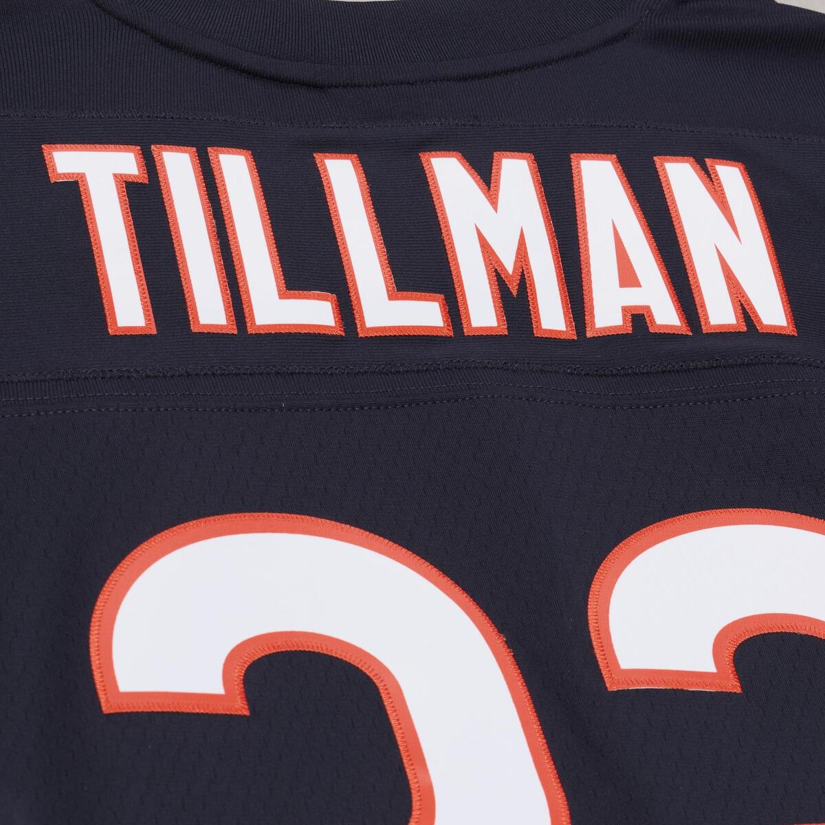 Charles Tillman #33 Chicago Bears Mitchell & Ness Men Navy Jersey product image 5, provided for visual reference and product