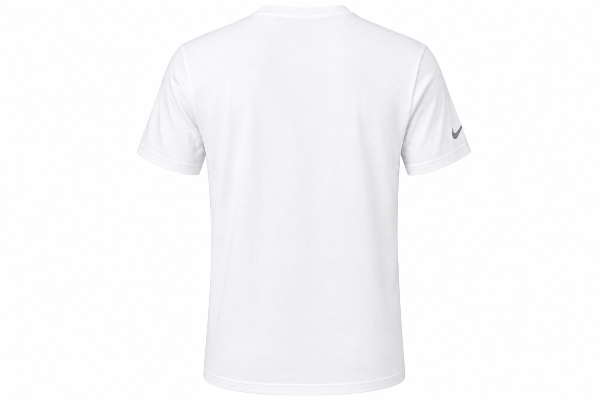 Nike San Francisco 49ers Primetime Wordmark Essential T-Shirt - White product image 2, provided for visual reference and