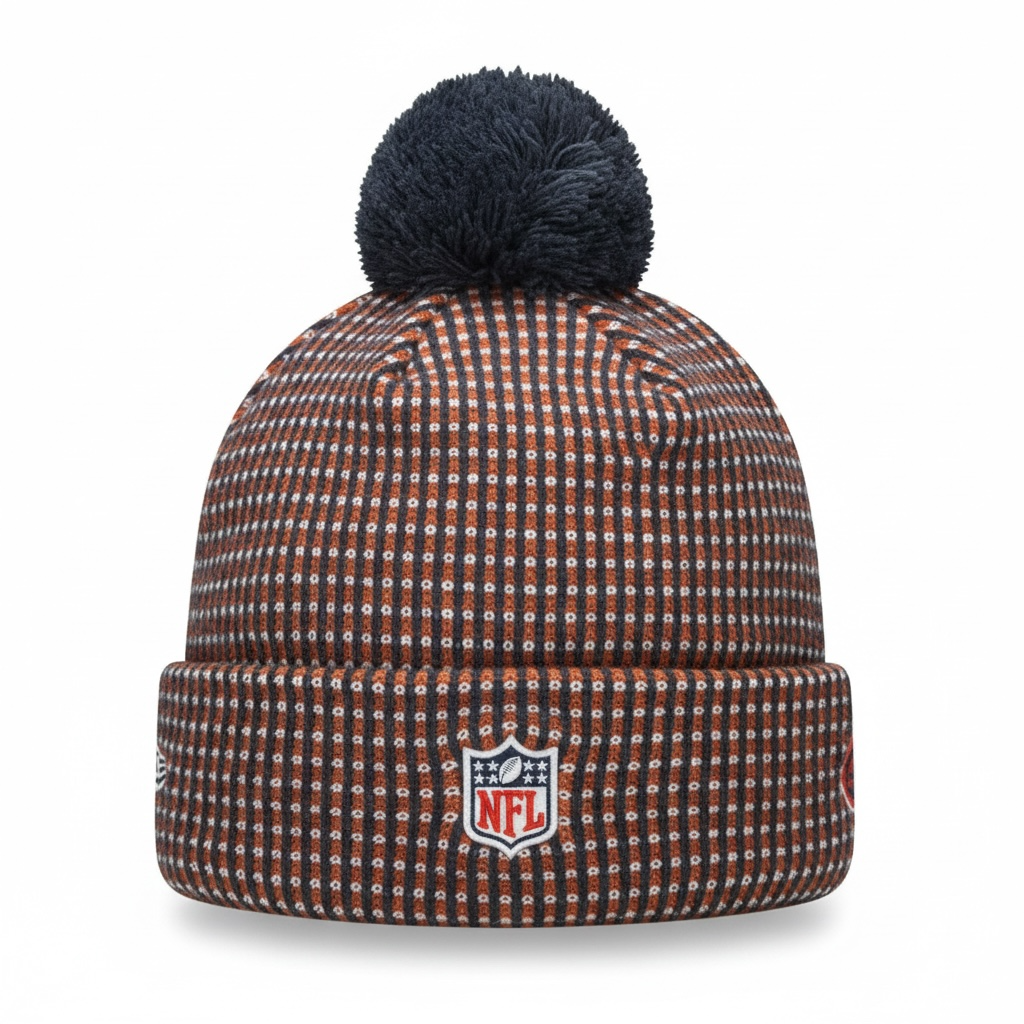 Chicago Bears 2026 Rivalry New Era Knit Beanie product image 2, provided for visual reference and product detail review