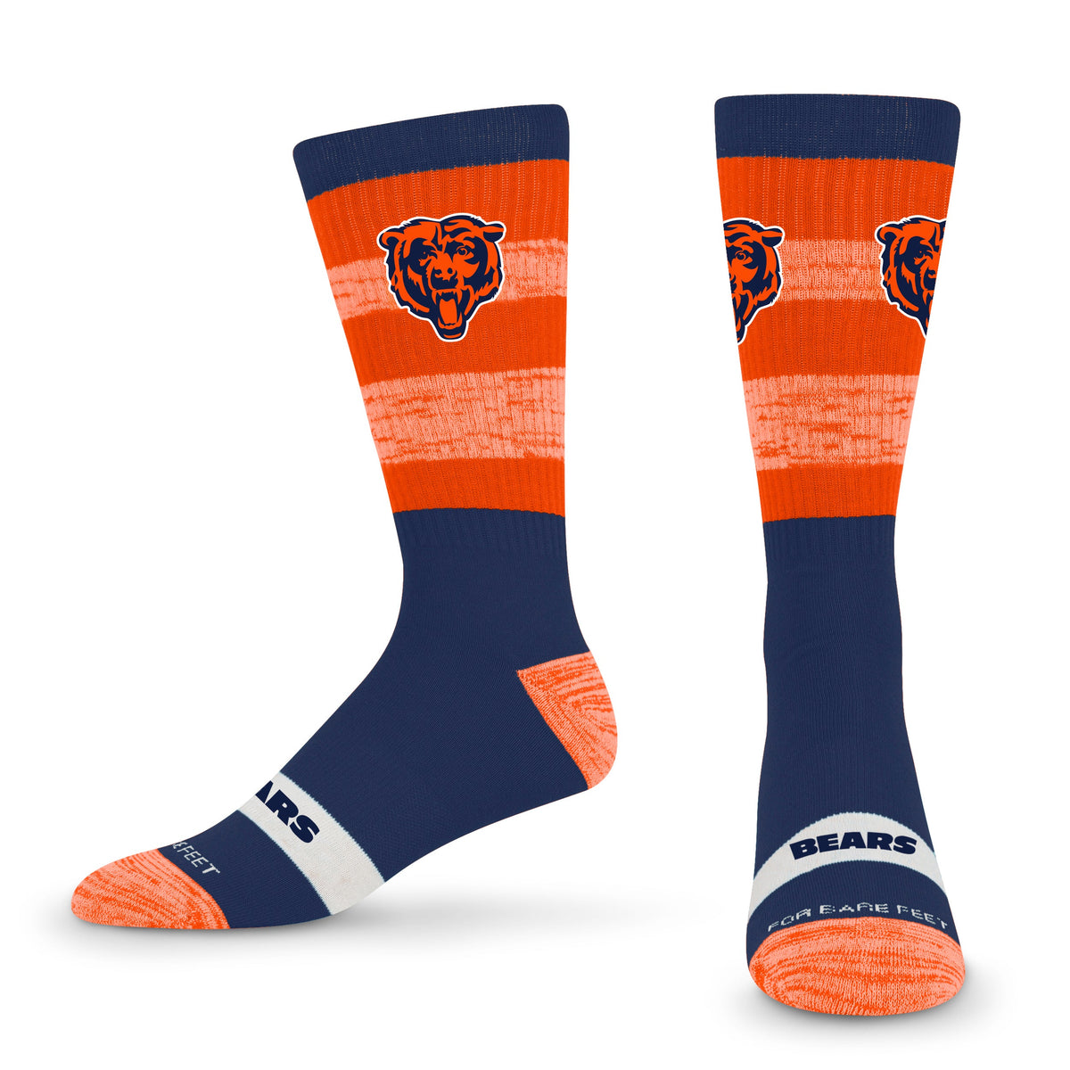 Chicago Bears Disruptor Socks product image 1, provided for visual reference and product detail review
