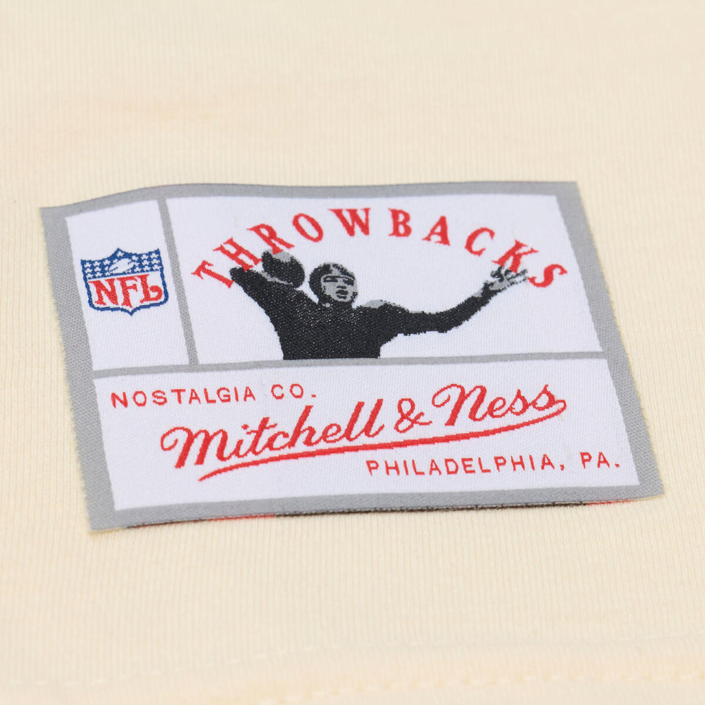 Chicago Bears Mitchell & Ness Throwback Walter Payton Natural Caricature NFC Champs T-Shirt product image 5, provided for