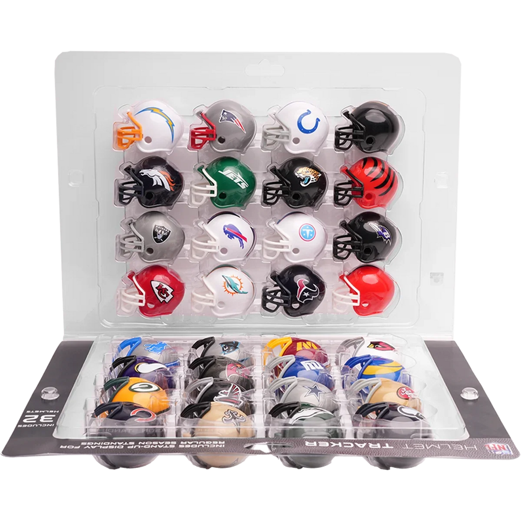 Chicago Bears NFL Helmet Tracker Set product image 3, provided for visual reference and product detail review