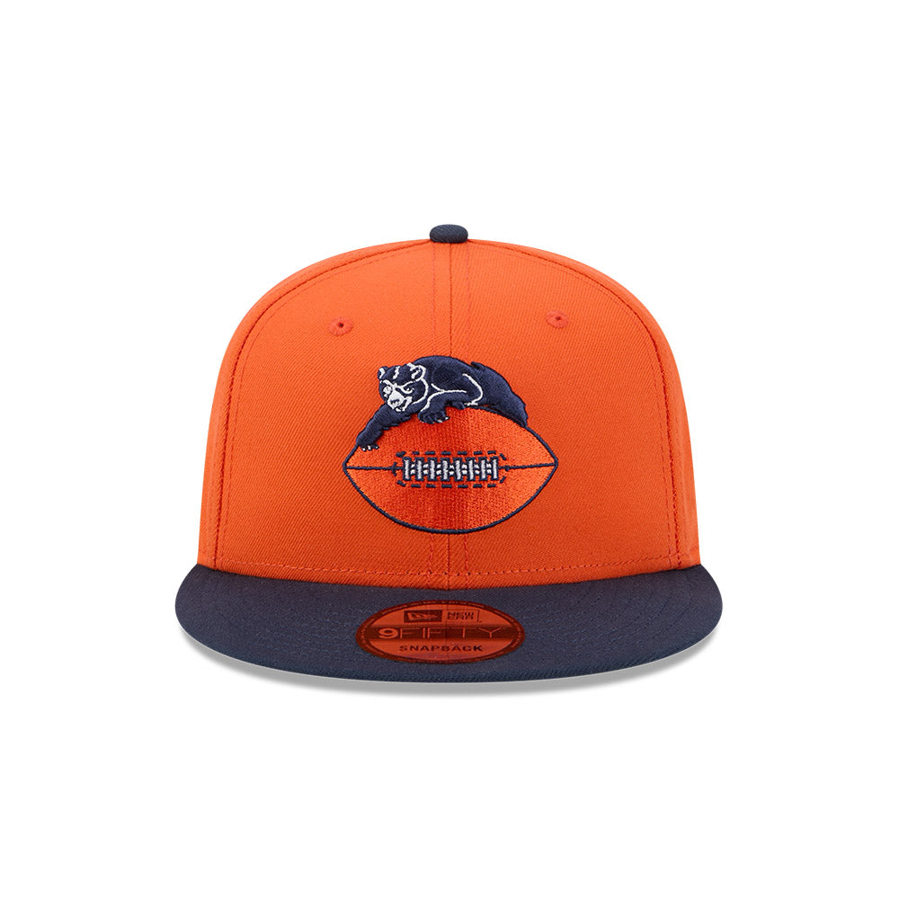 Chicago Bears New Era 9FIFTY Two Toned Retro EG Snapback Hat product image 2, provided for visual reference and product